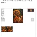 Romanian icon Saint Paul