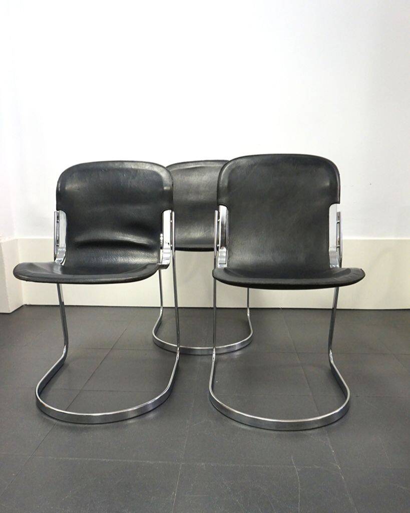 Chaises italiennes C2 Willy Rizzo (3)