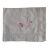 Antique embroidered child's pillowcase