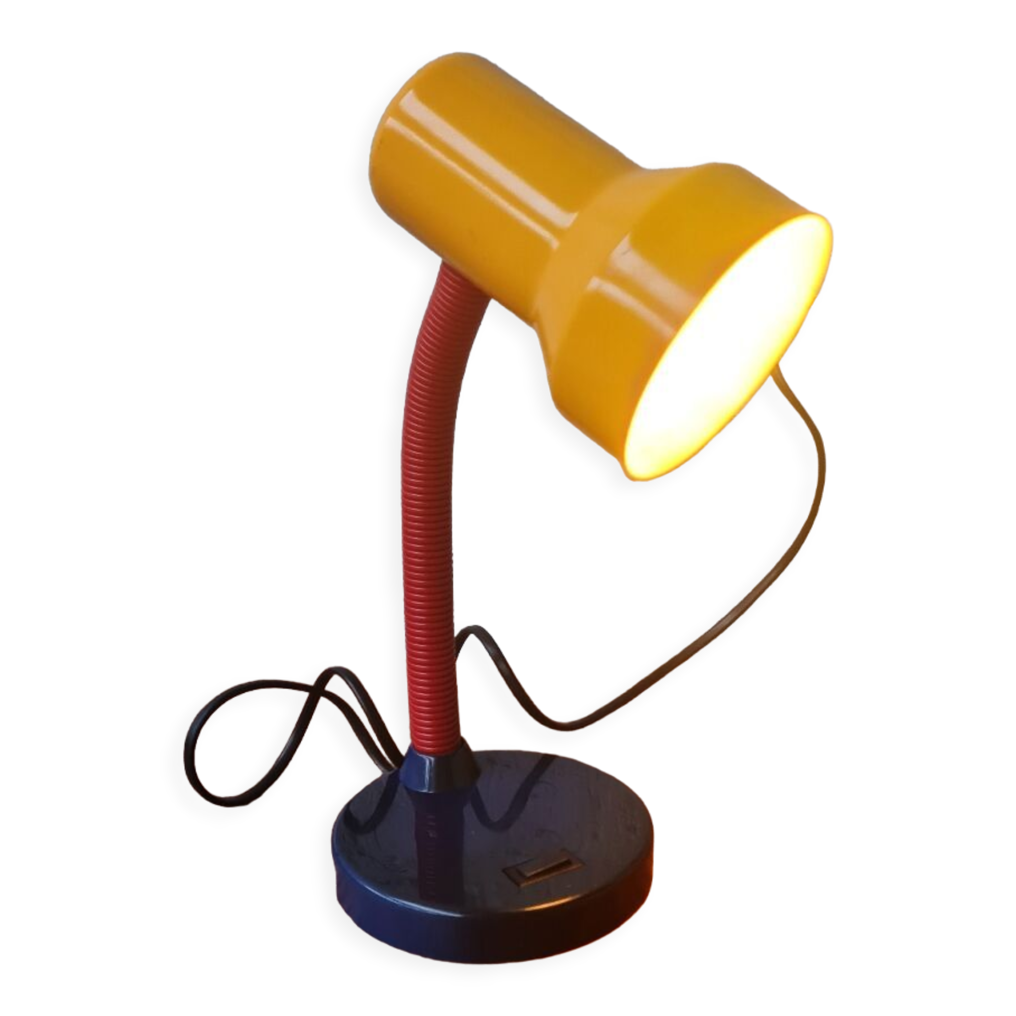 Table lamp primary color 1980