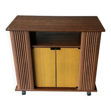 Vintage bar cabinet on wheels – 1960s-70s