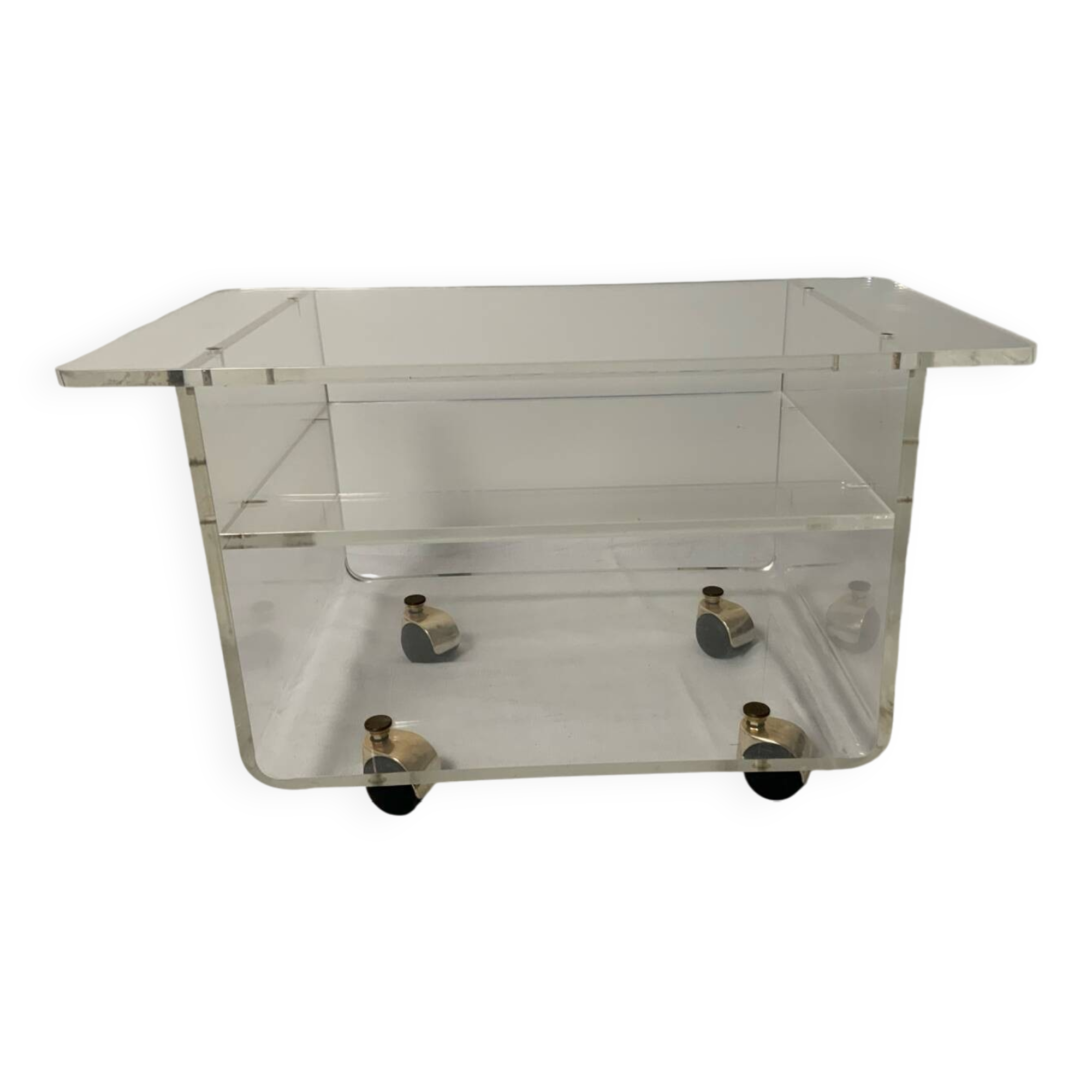 Plexiglass coffee table