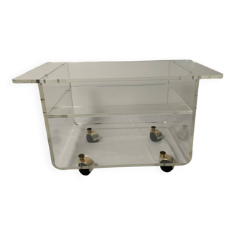 Plexiglass coffee table