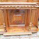 Napoleon III wardrobe in walnut from the late 19th century.
