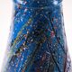 Vase en céramique bleue, design danois, années 1970, fabriqué au Danemark