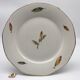 Set of 6 flat plates "Digoin Sarreguemines / Nemours model"