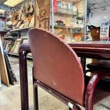 Gae Aulenti Orsay model table with 4 matching chairs – Vintage and elegant design