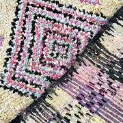 Vintage Moroccan Berber Boucherouite rug 345 x 128 cm (very good condition)