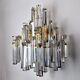 Venini wall light, 3 levels, Murano glass, Italy, 1970.