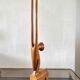 Stylized teak antelope design 60s - 70s