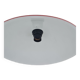 Enamelled sheet metal pendant light