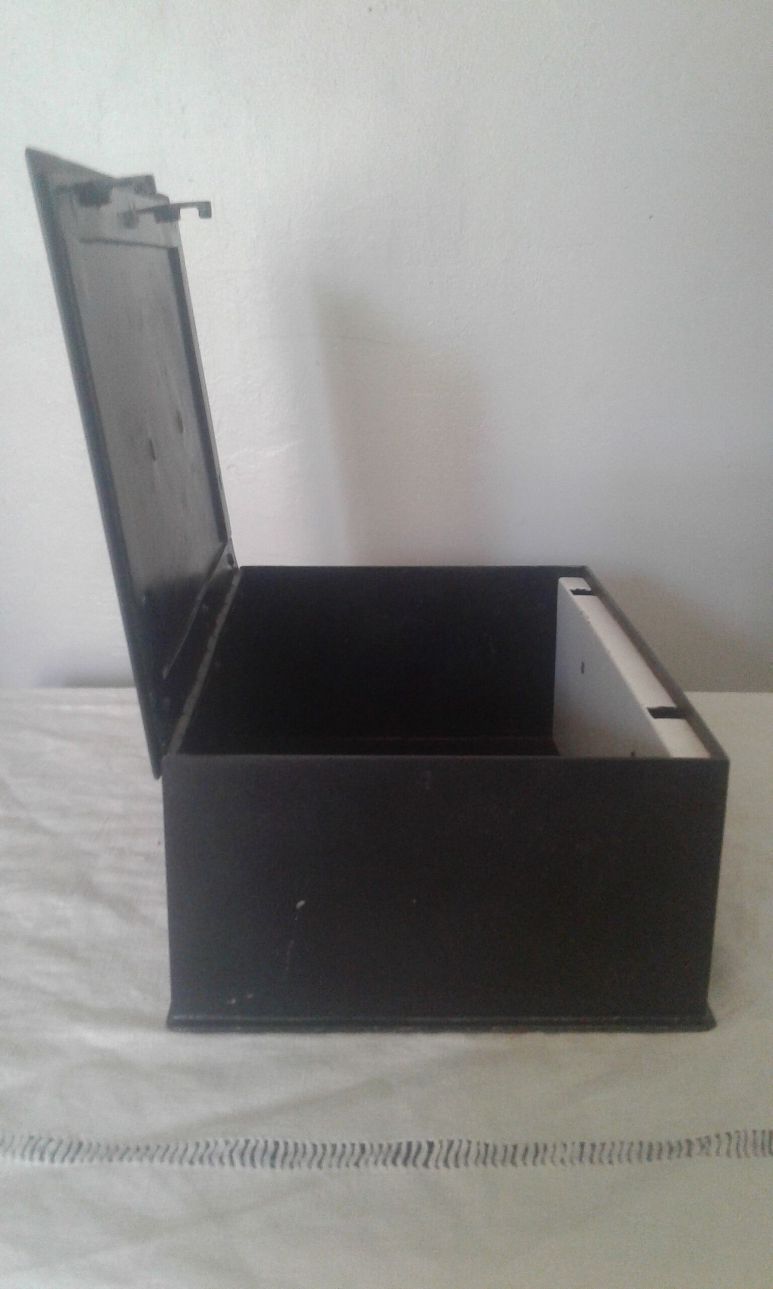 Antique combination steel safe