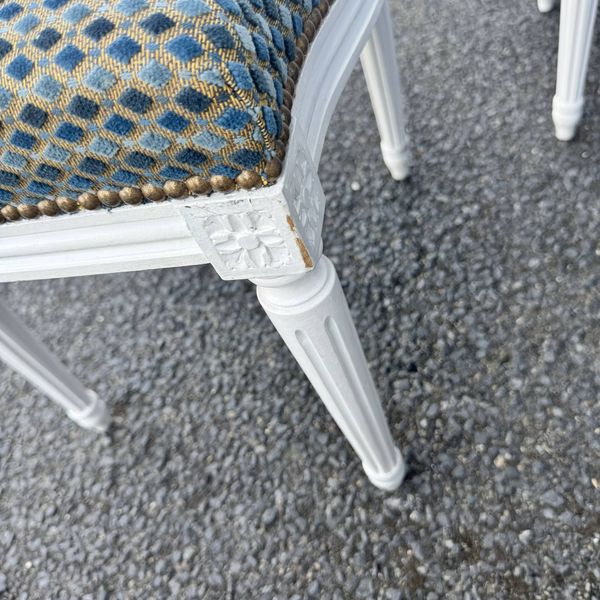 6 chaises Médaillon de style Louis XVI