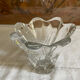 Crystal tulip vase sign Daume France