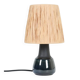 Small Søholm “Blue Series” ceramic table lamp / Mid-century / Danish modern design / 1960s / 1970s