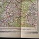 Road Map (1935) Taride N°2 Lorraine / Luxembourg Scale : 1250000th