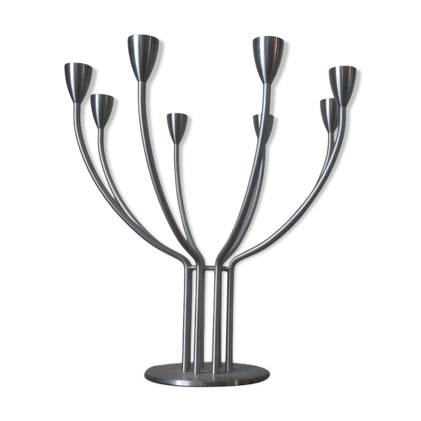 Steel chandelier Designers Hagberd for Ikea vintage 90s / 2000s contemporary Scandinavian