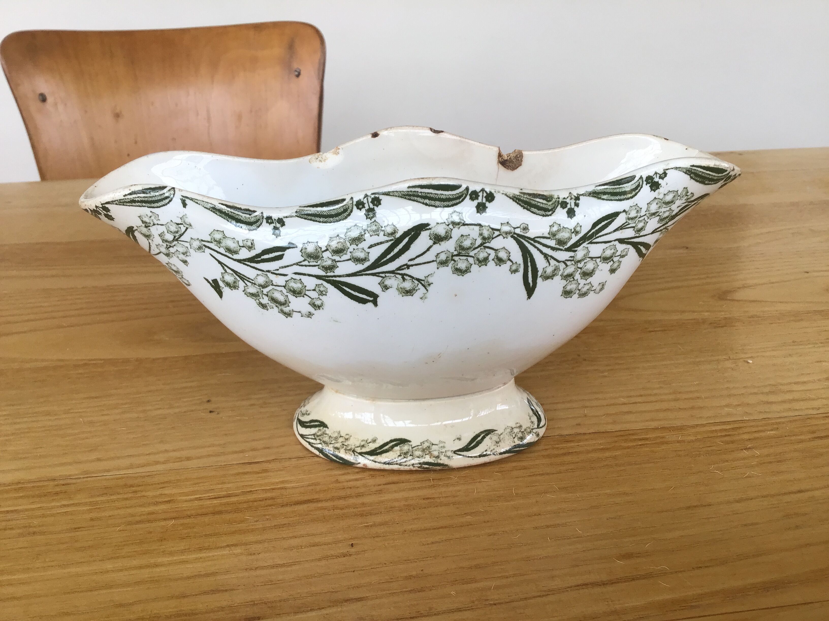 Saucers faïencerie Saint Amand