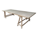 Table with trestles