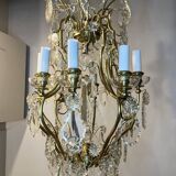 Crystal pendant chandelier