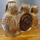 Clock / alarm clock vintage lancel model "the three monkeys of wisdom" very rare!