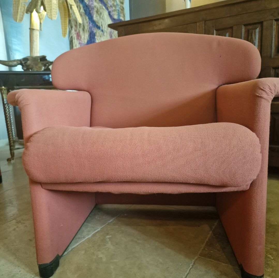 Pair of vintage Ronda armchairs by Afra and Tobia Scarpa