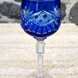 Set of 5 crystal wine glasses from Poland