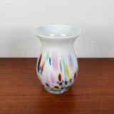 Postmodern glass vase by Hans Jürgen Richartz for the Richartz art collection, 1980s.