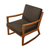Rocking chair by Ole Wanscher, des années 1960