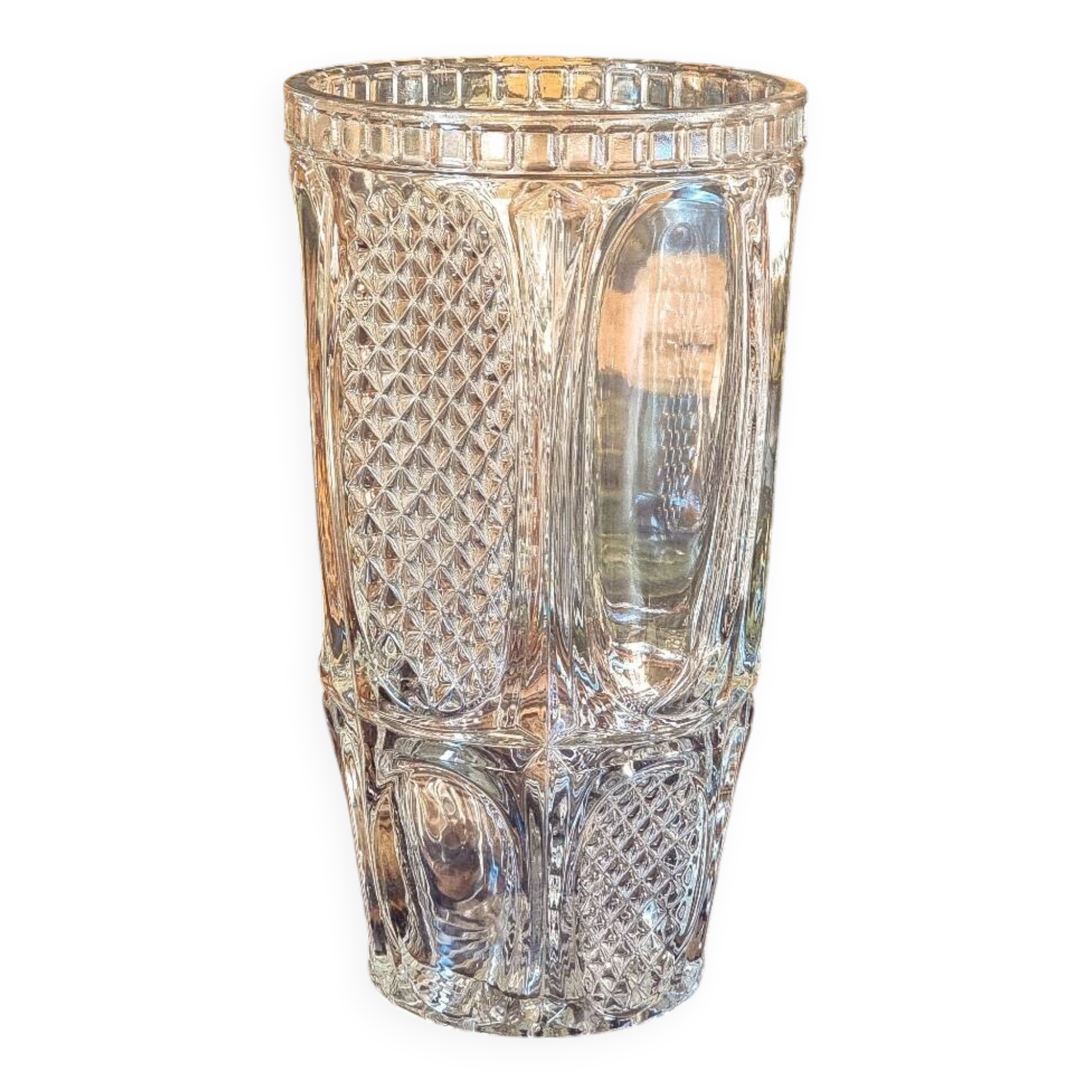 Oberglas crystal vase