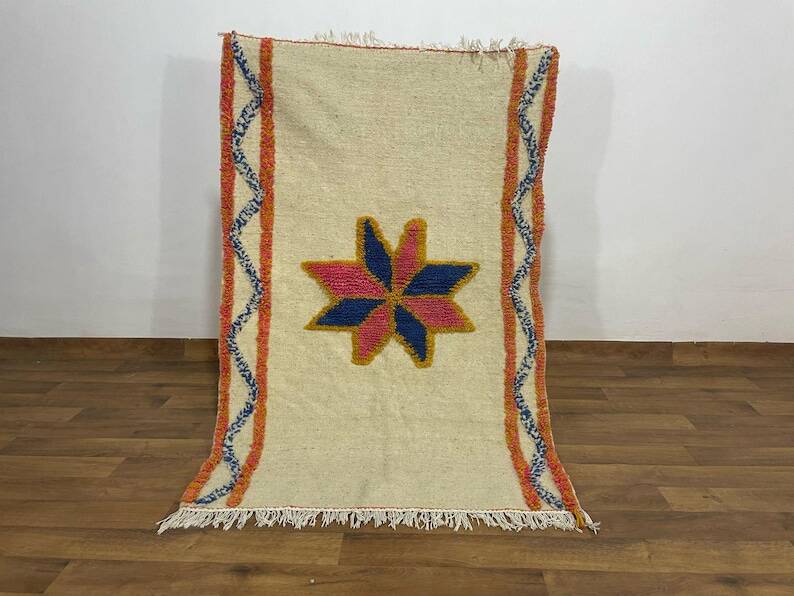 Vintage Moroccan kilim rug 150/250cm