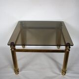 Brass coffee table, 1960s