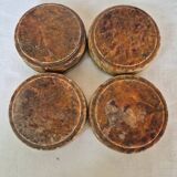 Cendriers coupelles marbre Italien vintage