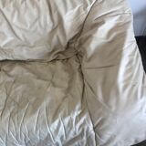 Light beige leather sofa Flou