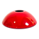 White and red glass vase by Walter Gropius for Rosenthal, 1969