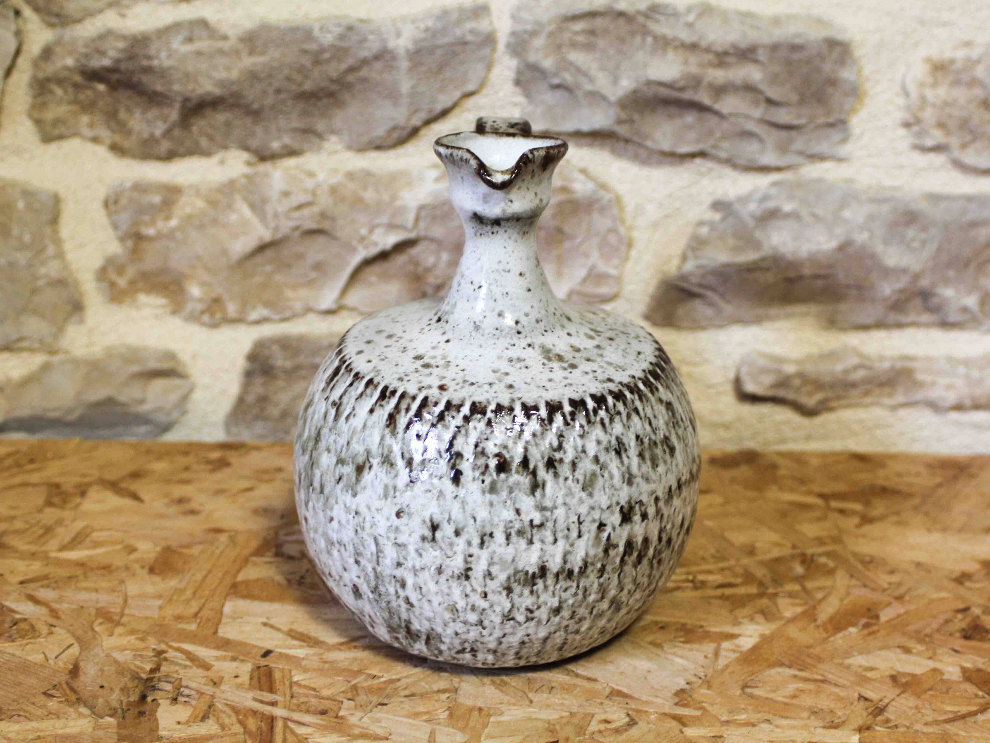 Glazed stoneware jug Alain Granet Vallauris