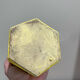 Bouteille en céramique jaune