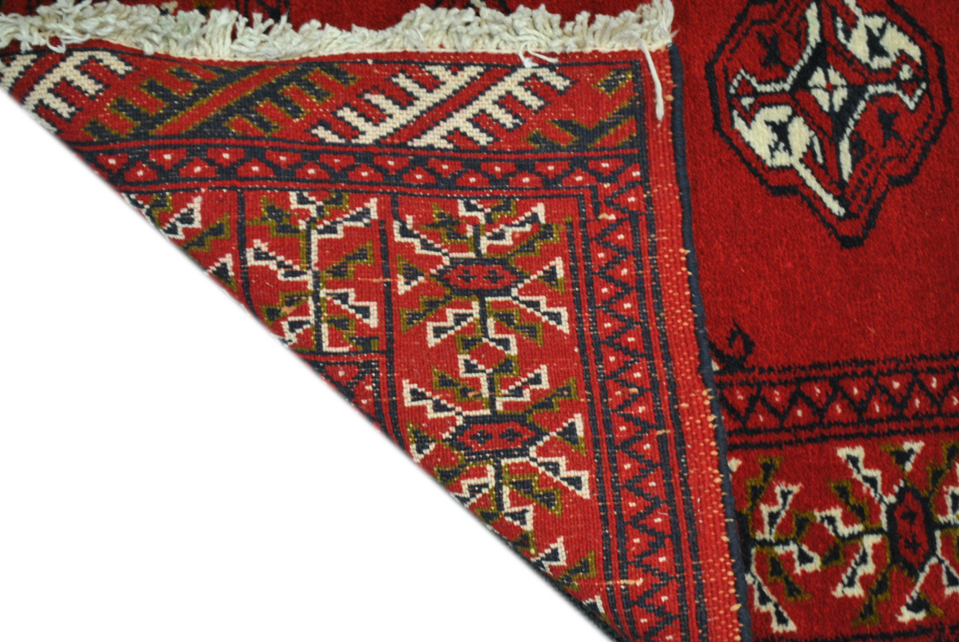 Torkaman authentic persian carpet 92cmx65cm