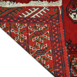 Torkaman authentic persian carpet 92cmx65cm