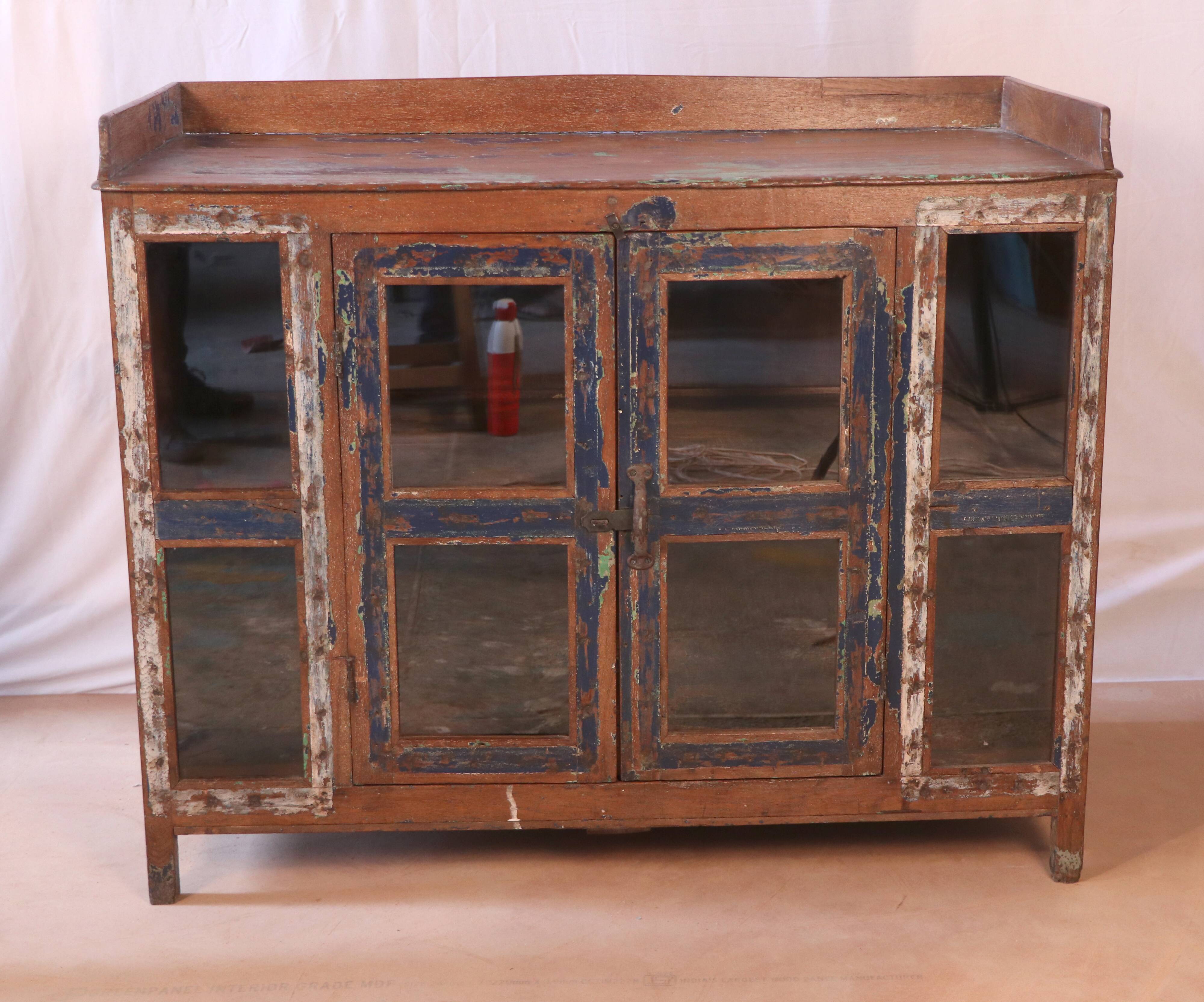 Old burmese teak sideboard teak