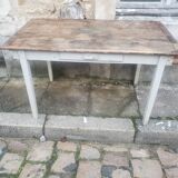 Natural patina farm table