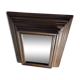 Protestant Huguenot mirror with hiding place France 17th century style