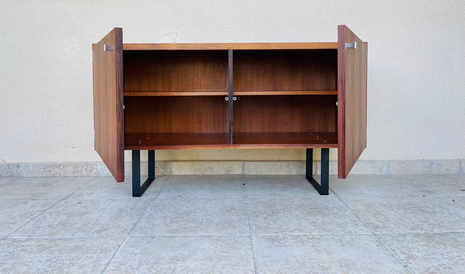 Minimalist rosewood sideboard