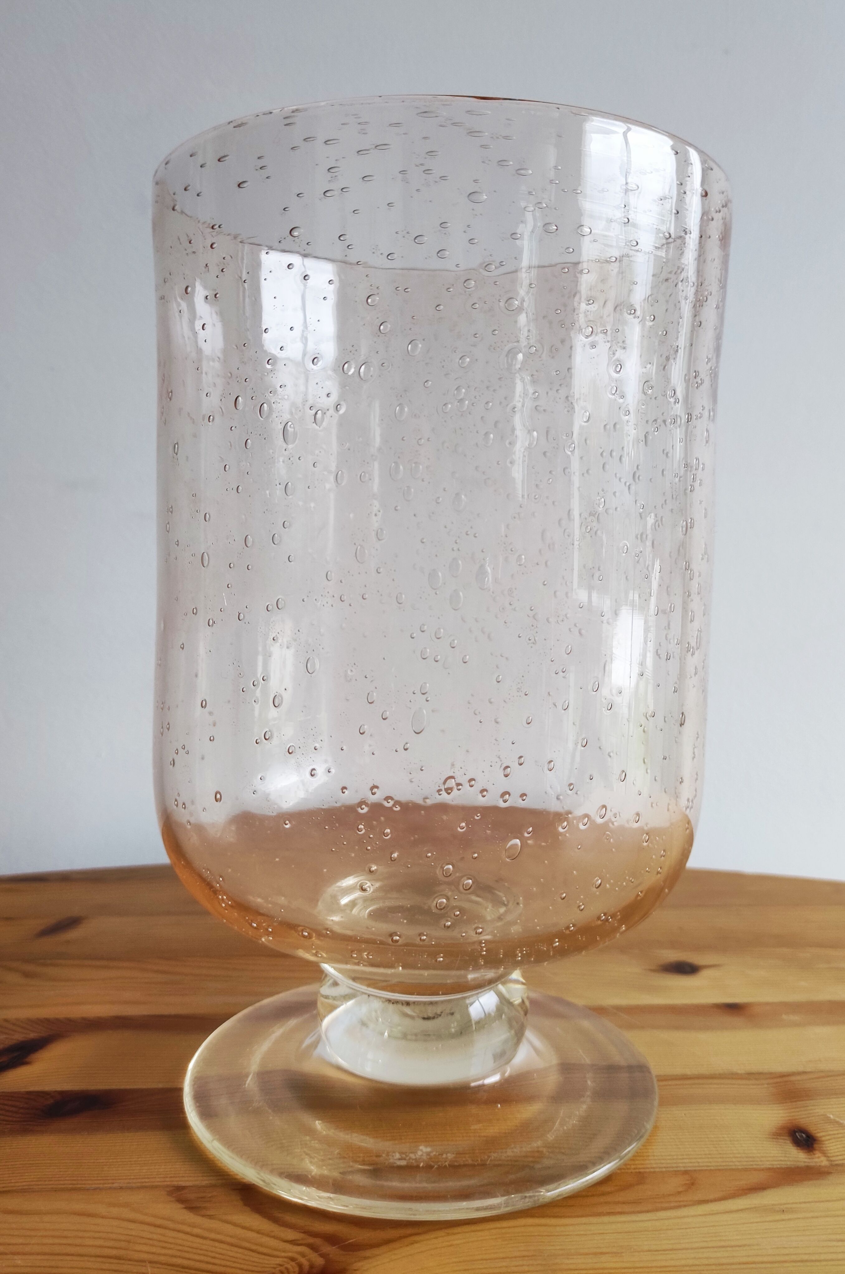 Old blown glass vase