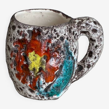 La Roue Vallauris ceramic mug