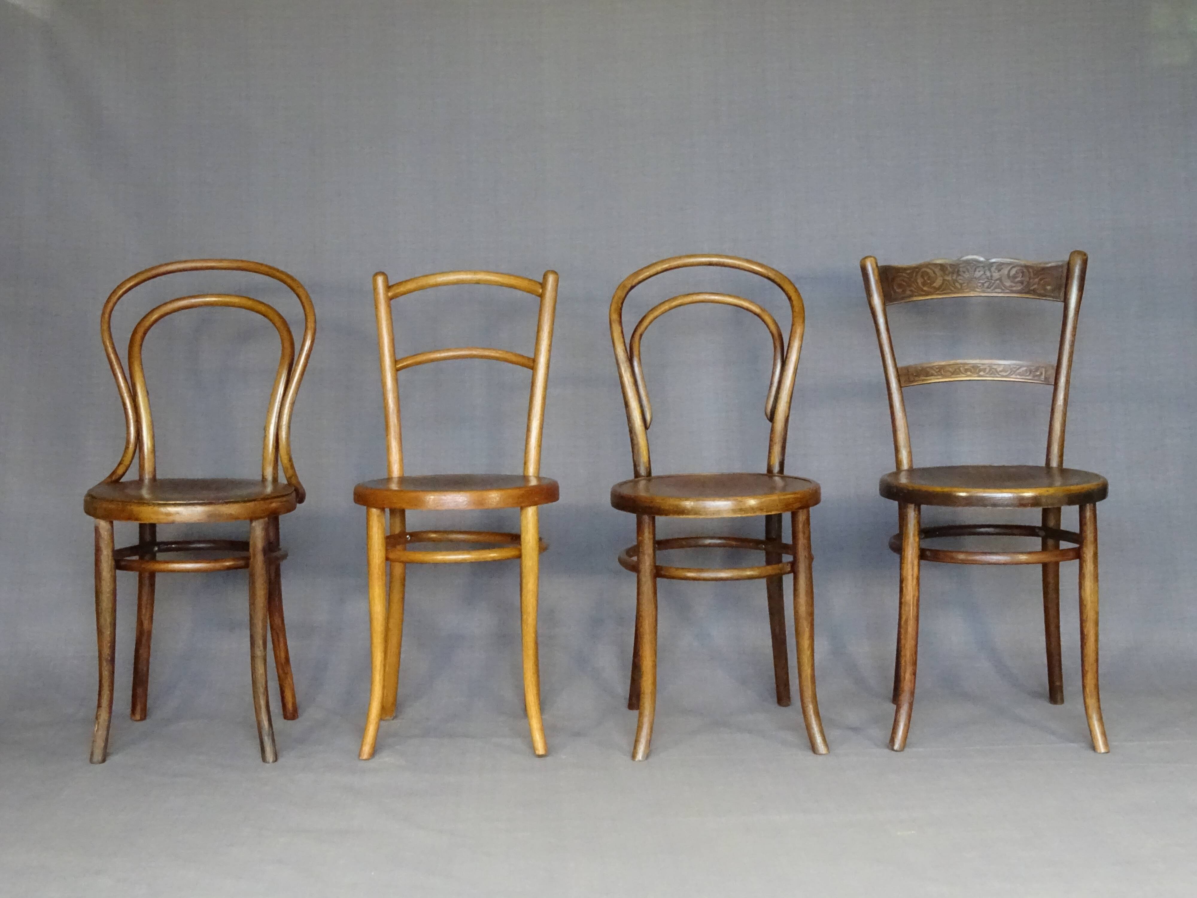Set of 4 chairs bistro