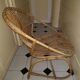 Rattan armchair