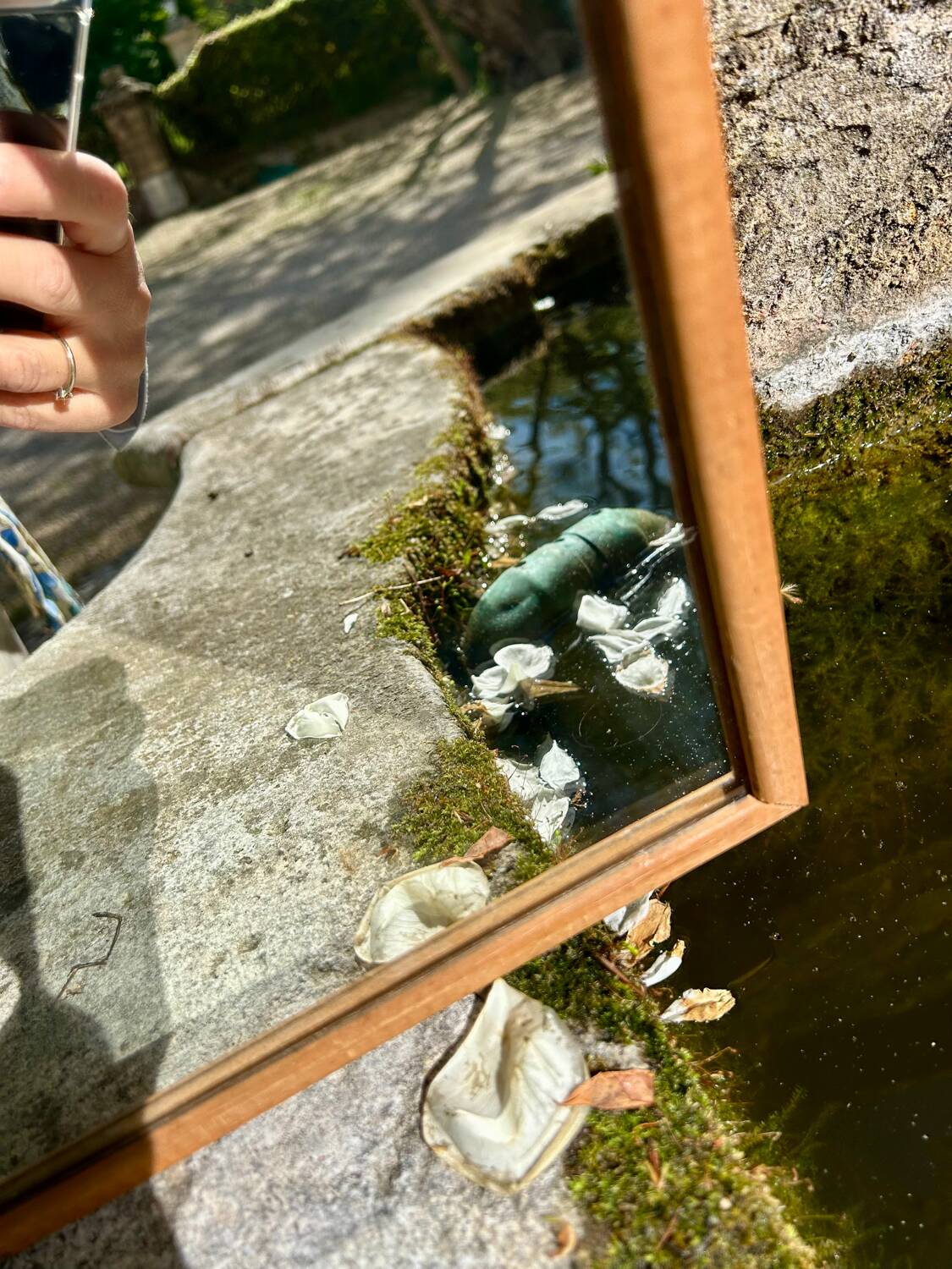 Miroir en bois vintage 80/90’s