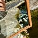 Miroir en bois vintage 80/90’s