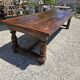 Large 19th-century walnut table